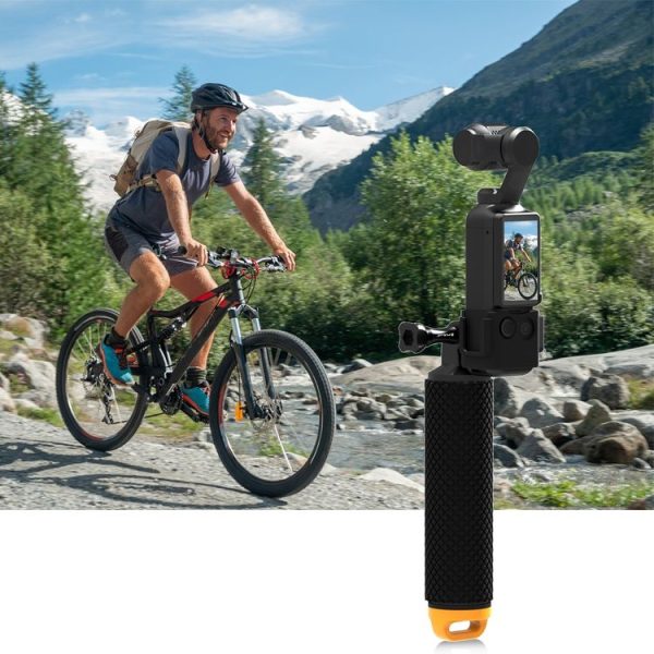 DJI OSMO Pocket 3 PULUZ Protection Frame Cage Expansion Adapter Bracket (Black) - Image 7