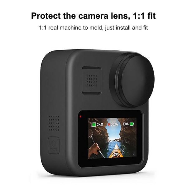 GoPro Max PULUZ Soft TPU Rubber Dual-Lens Cap Cover - Image 6