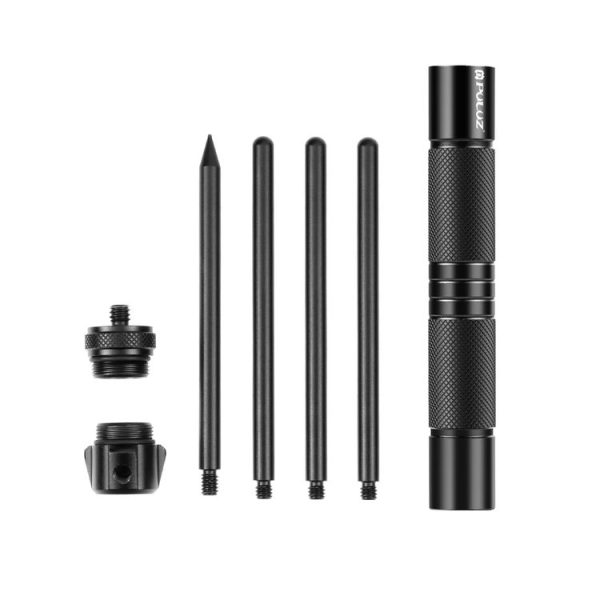 PULUZ Foldable Aluminum Alloy Light Stand Live Tripod Camping Ground Holder - Image 8