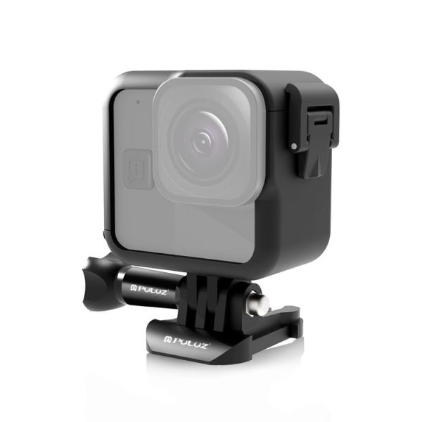 GoPro Hero11 Black Mini PULUZ PC Plastic Border Frame with Buckle Basic Mount & Screw (Black)