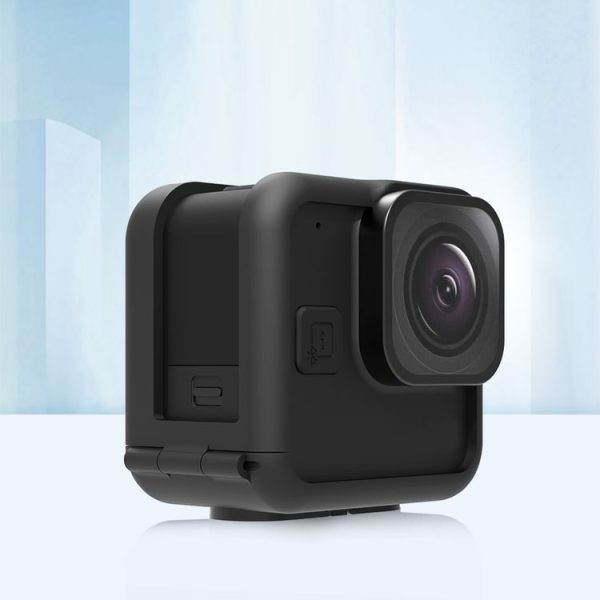 GoPro Hero11 Black Mini PULUZ PC Plastic Border Frame with Buckle Basic Mount & Screw (Black) - Image 6