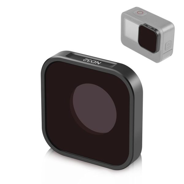 PULUZ Action Camera ND32 Lens Filter For GoPro HERO13 Black / 12 Black / 11 Black / 11 Black Mini / 10 Black / 9 Black