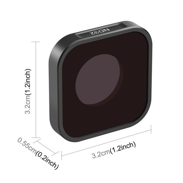 PULUZ Action Camera ND32 Lens Filter For GoPro HERO13 Black / 12 Black / 11 Black / 11 Black Mini / 10 Black / 9 Black - Image 2