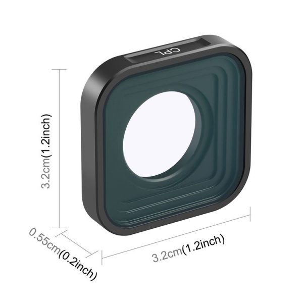 PULUZ Action Camera CPL Lens Filter For GoPro HERO13 Black / 12 Black / 11 Black / 11 Black Mini / 10 Black / 9 Black - Image 3