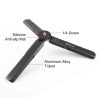 DJI Osmo Pocket 3 / Insta360 X4 PULUZ Aluminum Alloy Metal Tripod (Black) - Image 5