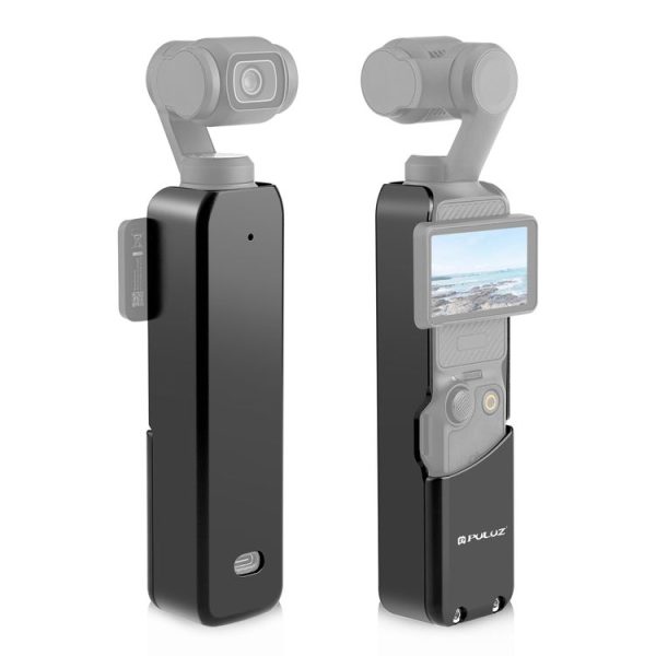 DJI OSMO Pocket 3 PULUZ Metal Protection Frame Cage Adapter Bracket (Black)