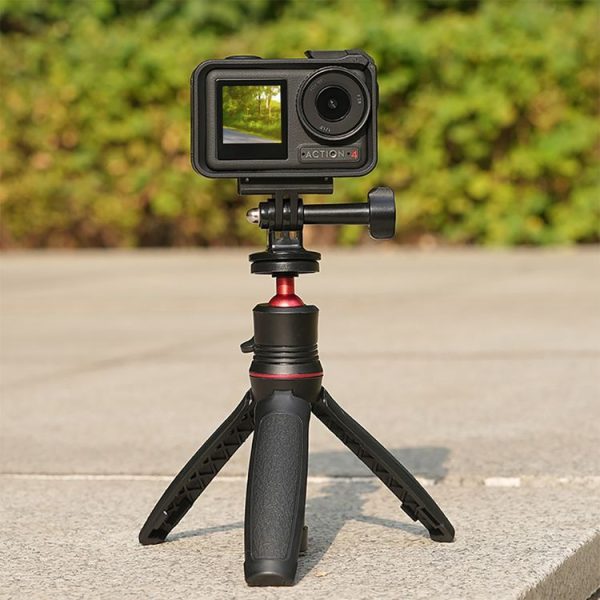 DJI Osmo Action 5 Pro / 4 / 3 PULUZ Magnetic Quick Release Base Expansion Mount (Black) - Image 8