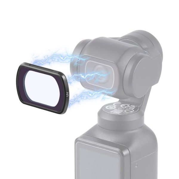DJI Osmo Pocket 3 PULUZ Magnetic Camera Lens UV Filter