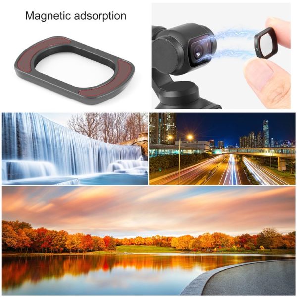 DJI Osmo Pocket 3 PULUZ Magnetic Camera Lens UV Filter - Image 8