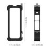 Insta360 X4 PULUZ Metal Protective Cage Rig Housing Frame with Expand Cold Shoe Base & Tripod Adapter (Black) - Image 3