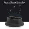 Insta360 X4 PULUZ Silicone Dock Desktop Fixed Base Bracket (Black) - Image 6