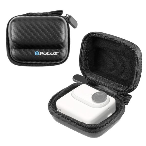 Insta360 GO 3 / GO 3S PULUZ Mini Body Bag Portable Carbon Fiber EVA Storage Bag (Black)