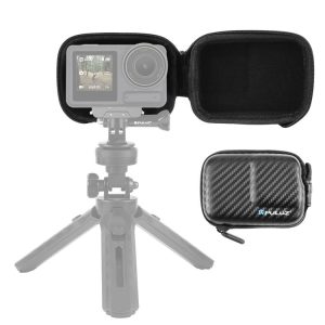 DJI Osmo Action 5 Pro / 4 / 3 PULUZ Mini Body Bag Portable EVA Storage Bag (Black)