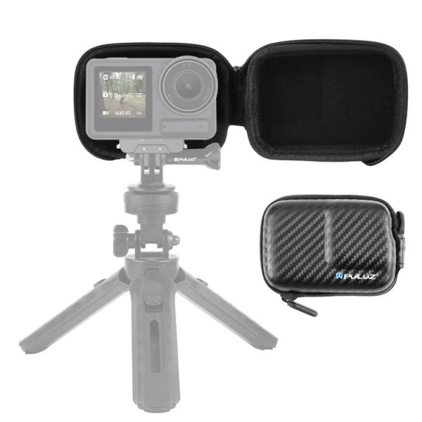 DJI Osmo Action 5 Pro / 4 / 3 PULUZ Mini Body Bag Portable EVA Storage Bag (Black)