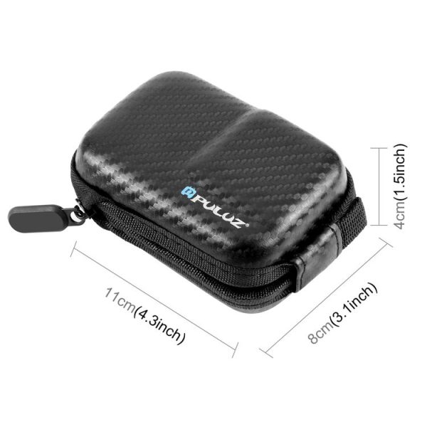 DJI Osmo Action 5 Pro / 4 / 3 PULUZ Mini Body Bag Portable EVA Storage Bag (Black) - Image 4