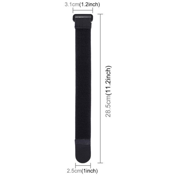 PULUZ Nylon Hook and Loop Fastener Hand Wrist Strap for GoPro HERO13 Black / HERO12 / HERO11 Black / HERO10 Black / HERO9 Black / 8 Black / Max / 7 / 6 / 5 / 4 / 3+ / 3 and SJ4000 Remote Control, Length: 25cm - Image 4