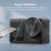 DJI Osmo Action 4 PULUZ 3-in-1 Lens Front and Back Screen Tempered Glass Explosion-proof Film (Transparent) - Image 5