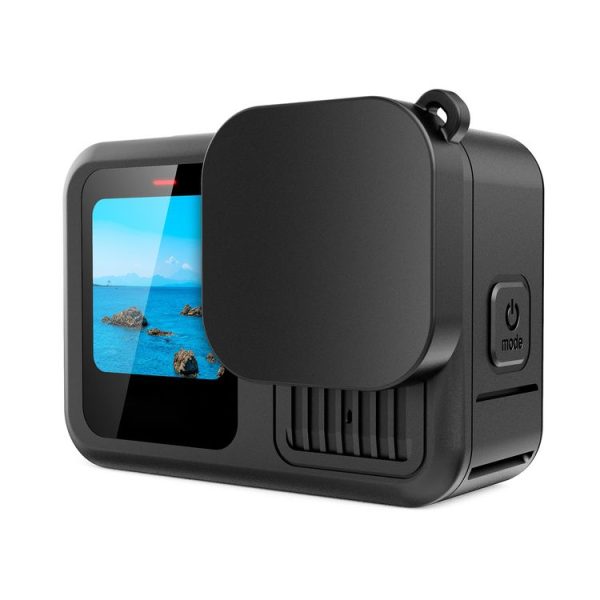 GoPro HERO13 Black PULUZ Soft TPU Rubber Scratch-resistant Camera Lens Protective Cap Cover (Black) - Image 5