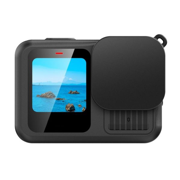GoPro HERO13 Black PULUZ Soft TPU Rubber Scratch-resistant Camera Lens Protective Cap Cover (Black) - Image 6