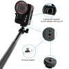 Insta360 Ace Pro / Ace PULUZ Metal Cage Adapter Frame with 52mm UV Filter & Adapter Ring (Black) - Image 6