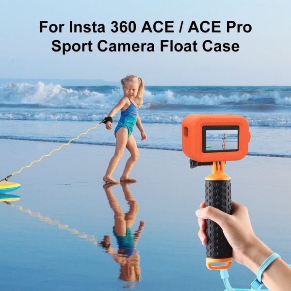 Insta360 Ace / Ace Pro PULUZ EVA Floaty Case (Orange) - Image 2