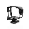 Insta360 Ace Pro PULUZ Plastic Cage Expansion Adapter Frame with Cold Shoe Base (Black) - Image 3