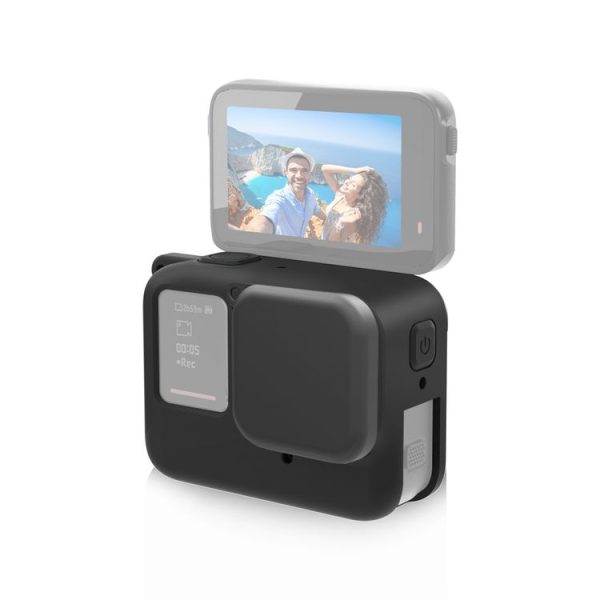 Insta360 Ace Pro PULUZ Body Silicone Protective Case with Lens Cap (Black)