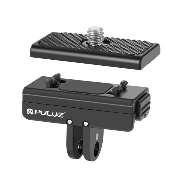 Insta360 Ace / Ace Pro / X4 PULUZ Magnetic Quick Release Base Mount (Black)