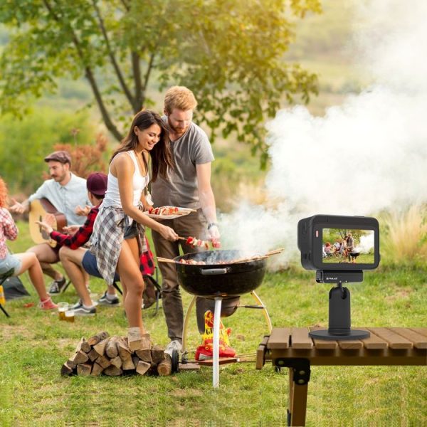 Insta360 Ace / Ace Pro / X4 PULUZ Magnetic Quick Release Base Mount (Black) - Image 10
