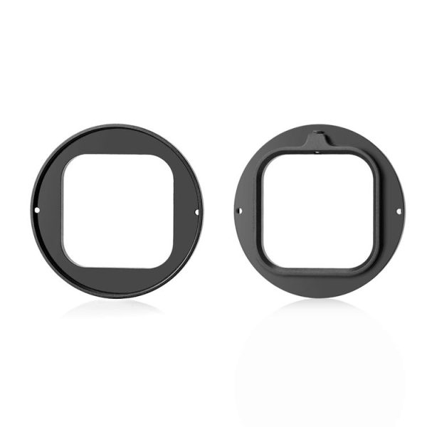 Insta360 Ace Pro PULUZ 52mm UV Lens Filter Adapter Ring with Lens Cover (Black) - Image 2