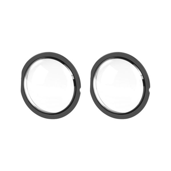Insta360 X3 PULUZ Lens Guard Optical Glass Protective Cover (Black) - Image 2