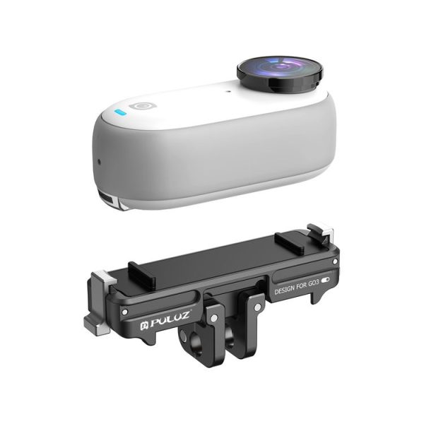Insta360 GO3 / GO 3S PULUZ Magnetic ABS Quick Release Base Mount (Black) - Image 7