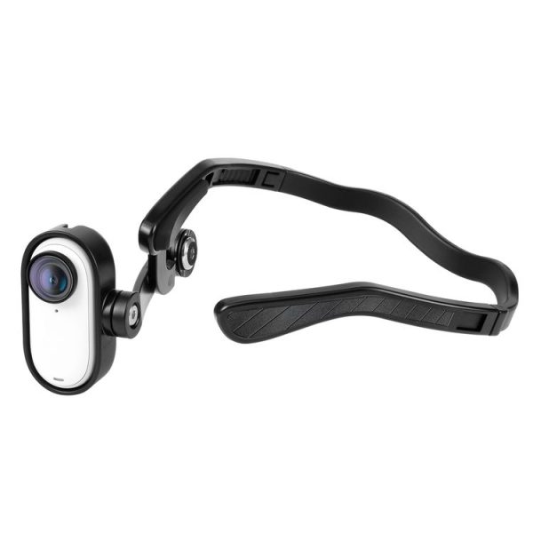 Insta360 GO 3 / GO 3S PULUZ Magnetic POV Holder Head Mount (Black) - Image 2