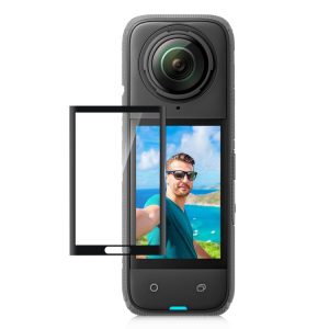 Insta360 X4 PULUZ 9H 2.5D Curved HD Screen Tempered Glass Film (Transparent)