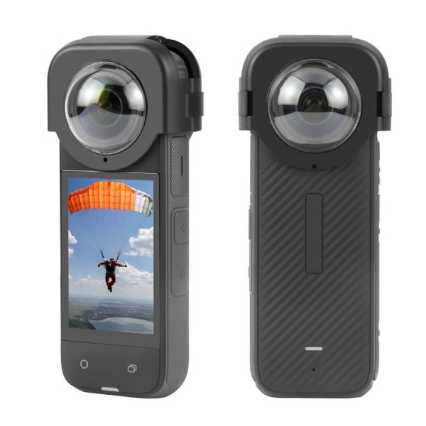 Insta360 X4 PULUZ Snap-on Lens Guard Protective Cover (Black) - Image 6