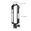 Insta360 X4 PULUZ Cold Shoe PC Plastic Protective Frame with Adapter Mount & Screw (Black) - Image 3