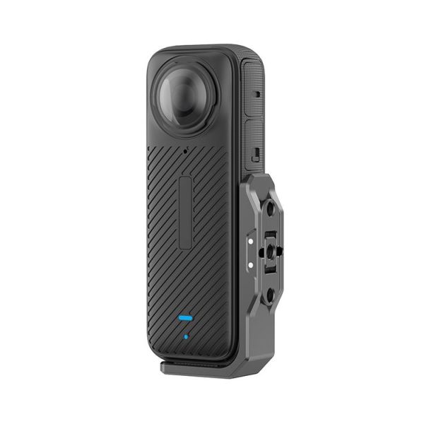 Insta360 X4 PULUZ Vertical Horizontal Shooting Quick Release Metal L Bracket (Black) - Image 8