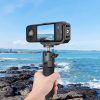 Insta360 X4 PULUZ Vertical Horizontal Shooting Quick Release Metal L Bracket (Black) - Image 9