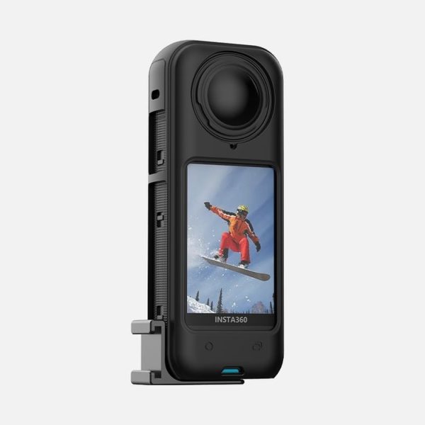 Insta360 X4 / X3 / One X2 PULUZ Selfie Stick Cold Shoe Extension Bracket (Black) - Image 6