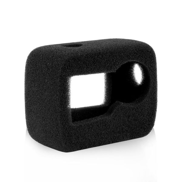 DJI Osmo Action 5 Pro / 4 / 3 PULUZ High Density Foam Windshield (Black) - Image 3