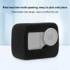 DJI Osmo Action 5 Pro / 4 / 3 PULUZ High Density Foam Windshield (Black) - Image 6