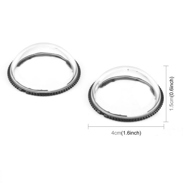 Insta360 X4 PULUZ Rotation PC Lens Guard Protective Cover (Transparent) - Image 3