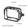Insta360 Ace Pro PULUZ Metal Protective Cage Adapter Frame (Black) - Image 5