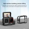 Insta360 Ace Pro PULUZ Metal Protective Cage Adapter Frame (Black) - Image 6
