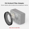 DJI Action 4 PULUZ Filter Holder Metal Protective Filter Frame (Black) - Image 5