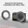 DJI Action 4 PULUZ Filter Holder Metal Protective Filter Frame (Black) - Image 6