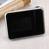 Multifunctional Digital Color LCD Display LED Projection Alarm Clock with Weather Station / Temperature / Humidity / Calendar (Black) - Image 9