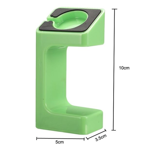Apple Watch 38mm / 42mm Lazy Bracket E7 Stand Charger Holder (Green) - Image 3