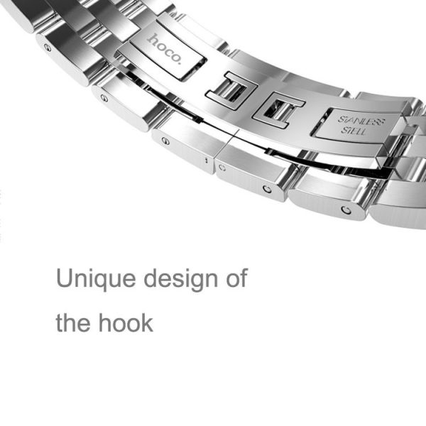 HOCO for Apple Watch 42mm Stainless Steel Classic Buckle Watch Band - Image 6