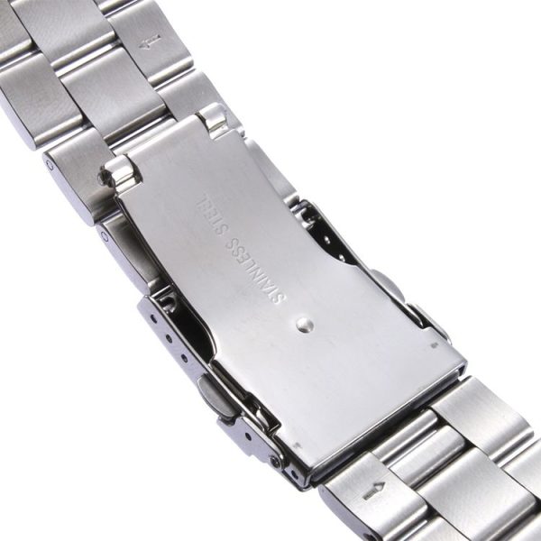 Apple Watch 42mm Stainless Steel Classic Buckle Watch Band - Image 9